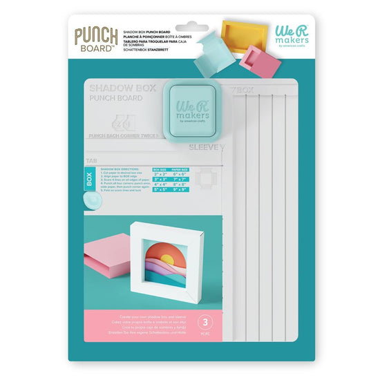 We R Makers Punch Board Shadow Box