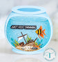 Trinity Stamps Fish Bowl Circle Card Add-on Die Set