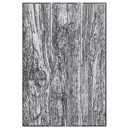 Sizzix 3D Texture Fades Embossing Folder A5 by Tim Holtz Lumber