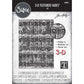 Sizzix 3D Texture Fades Embossing Folder A5 by Tim Holtz Typewriter