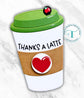 Trinity Stamps Take-Out Coffee Cup Shaped Card Die Set