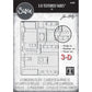 Sizzix 3D Texture Fades Embossing Folder A5 by Tim Holtz Foundry