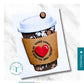 Trinity Stamps A Cuppa Sentiments 3x4 Stamp Set