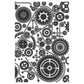 Sizzix Textured Impressions Embossing Folder by Tim Holtz Vault Gears