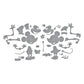 STEAMBOAT WILLIE DUO ETCHED DIES FROM THE SAY CHEESE CLASSIC MOUSE COLLECTION