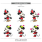 STEAMBOAT WILLIE DUO ETCHED DIES FROM THE SAY CHEESE CLASSIC MOUSE COLLECTION