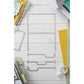 Sizzix Thinlits Set 15/Pkg Snap and Swap by 49 and Market File Folders