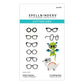 Spellbinders Etched Dies From The Monster Birthday Collection Smart Glasses