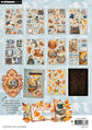 Studio Light Die-Cut Paper Pad Die-Cut Paper Autumn Story 20 Sheets