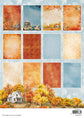 Studio Light Designer Paper Pad Background Paper Autumn Story 36 Sheets