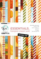 Studio Light Design Paper Pad Golden Fall Essentials 24 Sheets