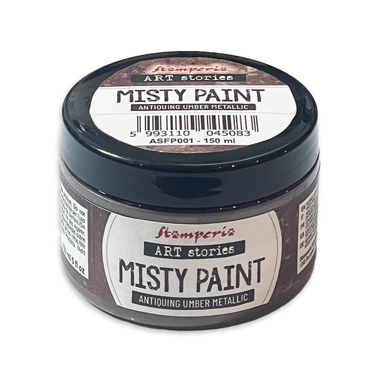 Stamperia Misty Paint metallic ml 150 - Antiquing umber