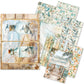 Ciao Bella Rice Paper A5 MIXED 8/Pkg Summer Days