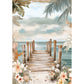 Ciao Bella Rice Paper A5 MIXED 8/Pkg Summer Days