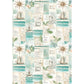 Ciao Bella Rice Paper A5 MIXED 8/Pkg Summer Days