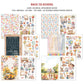 Ciao Bella Back To School Junk Journal & Ephemera Book A4 32/Pkg