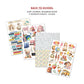 Ciao Bella Back To School Junk Journal & Ephemera Book A4 32/Pkg
