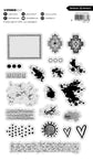 PRE ORDEN Clear Stamp Splatters & Patterns Art by Marlene 20 Pieces PRE ORDEN