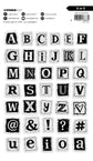 PRE ORDEN Clear Stamp A to Z Art by Marlene 37 Pieces PRE ORDEN