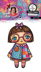 PRE ORDEN Clear Stamp Just A Girl Art by Marlene 1 Piece PRE ORDEN