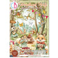 Ciao Bella Woodland Party Junk Journal & Ephemera Book A4 32/Pkg