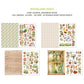 Ciao Bella Woodland Party Junk Journal & Ephemera Book A4 32/Pkg