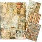 Ciao Bella Mixed Media Rice Paper A4 Set 4/Pkg Journey Ahead
