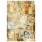 Ciao Bella Mixed Media Rice Paper A4 Set 4/Pkg Journey Ahead
