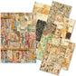 Ciao Bella Craftmix Journey Ahead Mixed A5 Paper Pack - 8 Sheets (Tissue & Vellum Variety)
