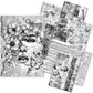 Ciao Bella Craftmix Meaningful Memories Mixed A5 Paper Pack - 8 Sheets (Tissue & Vellum Variety)