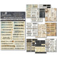 Ciao Bella Mixed Media Sticker Set 10/Pkg Little Words