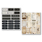 Ciao Bella Mixed Media Sticker Set 10/Pkg Little Words