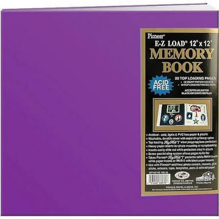 Pionner Scrapbook Album 12”x12” Orchid
