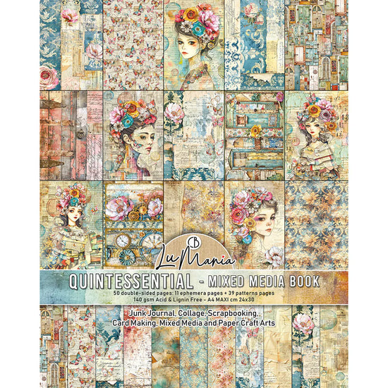 Ciao Bella Mixed Media Book Quintessential A4 Maxi
