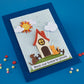 Spellbinders Whimsical Houses Etched Dies by Vicky Papaioannou