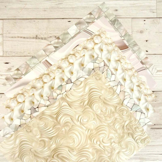 Hunkydory Adorable Scorable Designer Card Packs - Perfect Pearl
