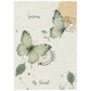Stamperia Printed Mini Rice Paper A6 8 Sheets For Art And Craft - Flowers And Poems