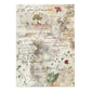 Stamperia Printed Art Junk Journal: Stickers, Cut-Outs, Backgrounds For Art And Craft - Flowers And Poems