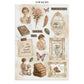 Stamperia Printed Art Junk Journal: Stickers, Cut-Outs, Backgrounds For Art And Craft - Flowers And Poems