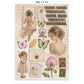 Stamperia Printed Art Junk Journal: Stickers, Cut-Outs, Backgrounds For Art And Craft - Flowers And Poems