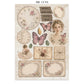 Stamperia Printed Art Junk Journal: Stickers, Cut-Outs, Backgrounds For Art And Craft - Flowers And Poems