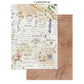 Stamperia Printed Art Junk Journal: Stickers, Cut-Outs, Backgrounds For Art And Craft - Flowers And Poems