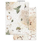 Stamperia Printed Art Junk Journal: Stickers, Cut-Outs, Backgrounds For Art And Craft - Flowers And Poems
