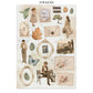 Stamperia Printed Art Junk Journal: Stickers, Cut-Outs, Backgrounds For Art And Craft - Flowers And Poems