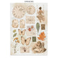 Stamperia Printed Art Junk Journal: Stickers, Cut-Outs, Backgrounds For Art And Craft - Flowers And Poems
