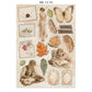 Stamperia Printed Art Junk Journal: Stickers, Cut-Outs, Backgrounds For Art And Craft - Flowers And Poems