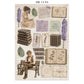 Stamperia Printed Art Junk Journal: Stickers, Cut-Outs, Backgrounds For Art And Craft - Flowers And Poems