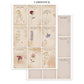 Stamperia Printed Art Junk Journal: Stickers, Cut-Outs, Backgrounds For Art And Craft - Flowers And Poems