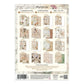 Stamperia Printed Art Junk Journal: Stickers, Cut-Outs, Backgrounds For Art And Craft - Flowers And Poems