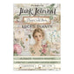 Stamperia Printed Art Junk Journal Focus Points For Art And Craft A5 - Flowers And Poems
